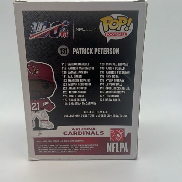 Funko POP! NFL: Patrick Peterson (Cardinals) - Picture 3 of 5